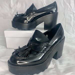 Mossimo Supply Co Leather Chunky Shoe